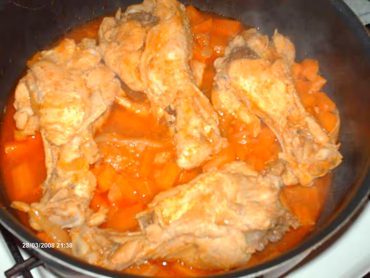 Dinde aux carottes