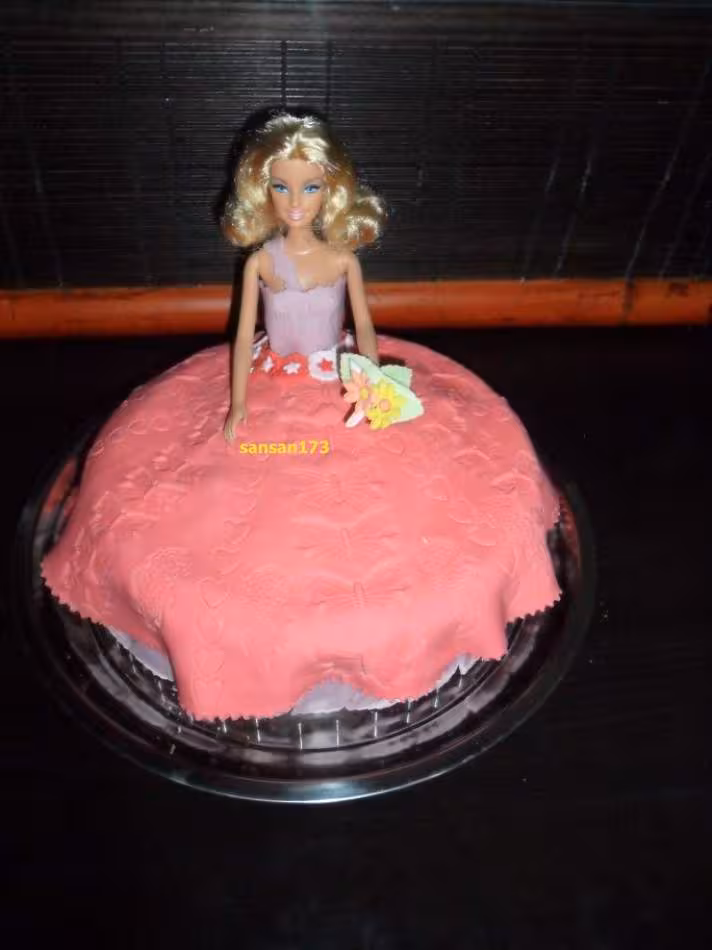 Gateau barbie
