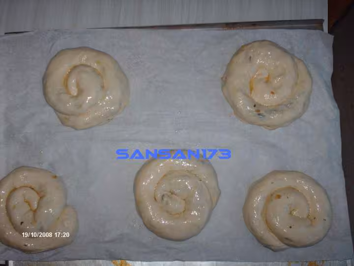 Pains escargots
