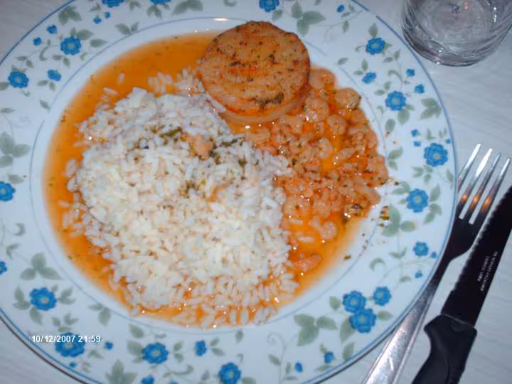 Sole aux crevettes