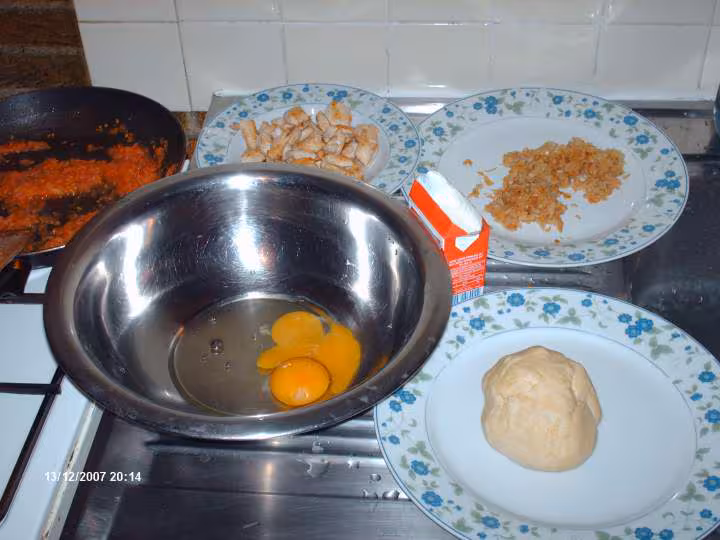 Tarte au poulet