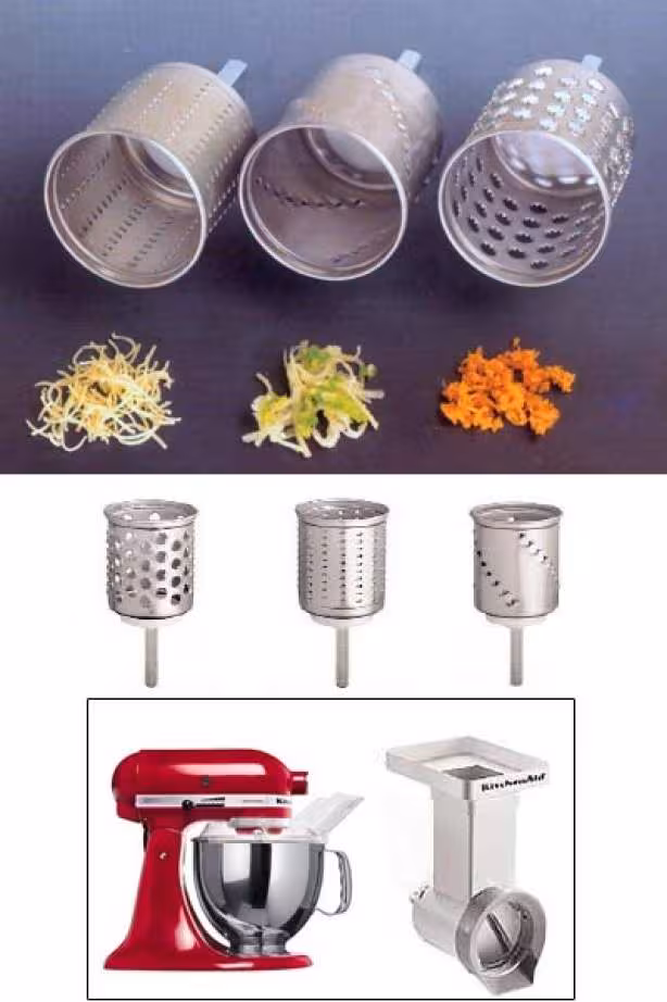 Kit rapes supplementaires kitchenaid