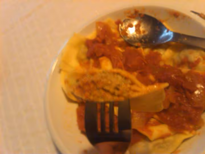 Raviolis sauce tomates
