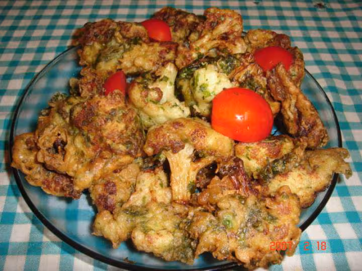 Beignets de chou fleur