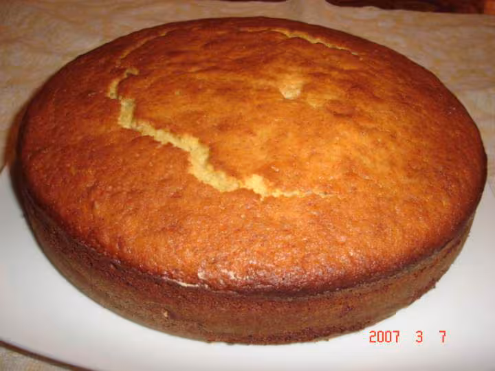 Cake sans beurre et sans oeufs