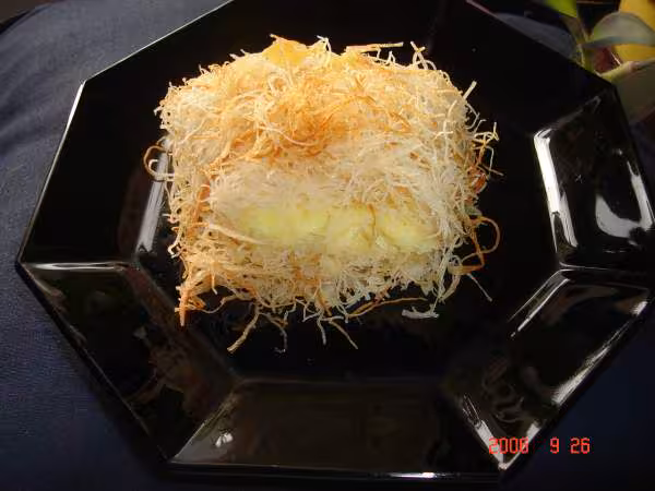 Dessert de ramadan la konafa a la creme