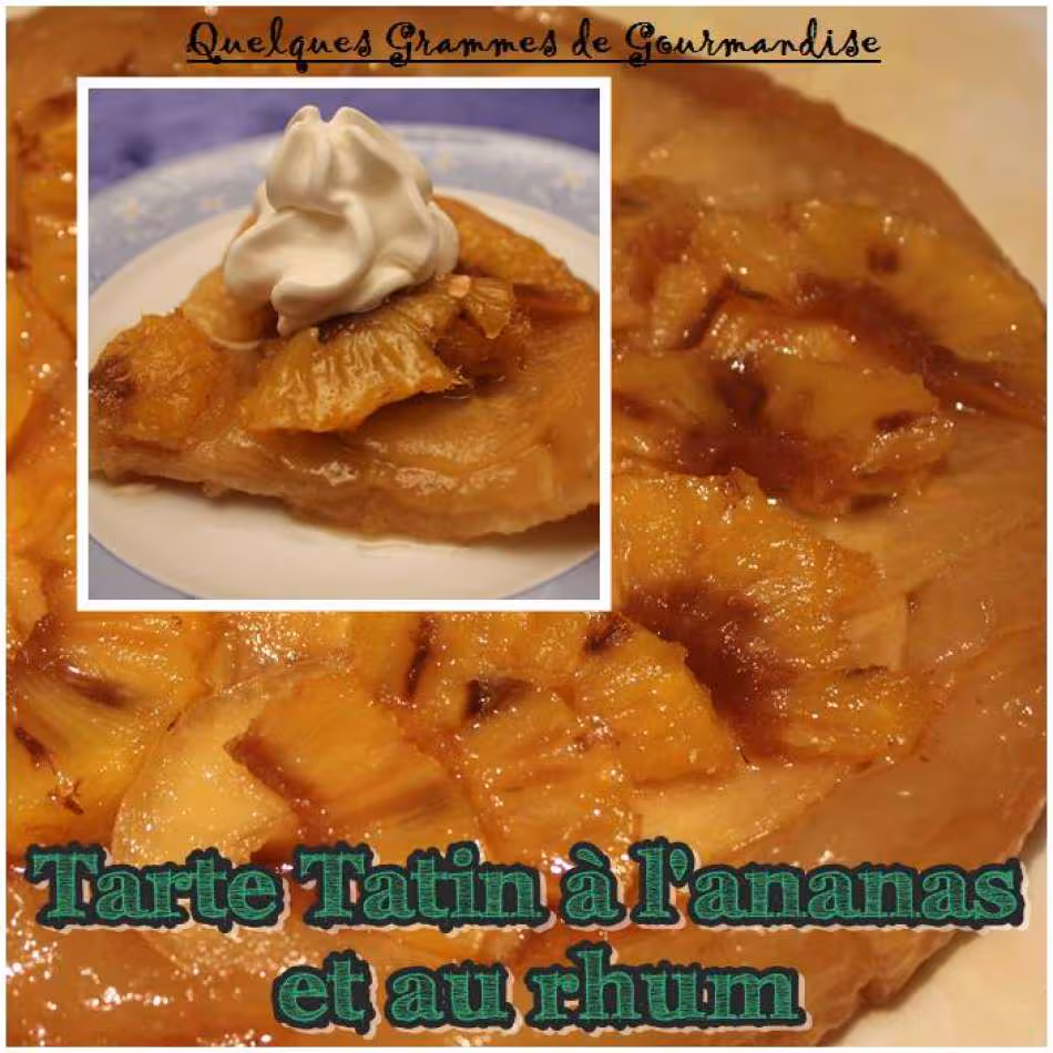 Tatin ananas rhum