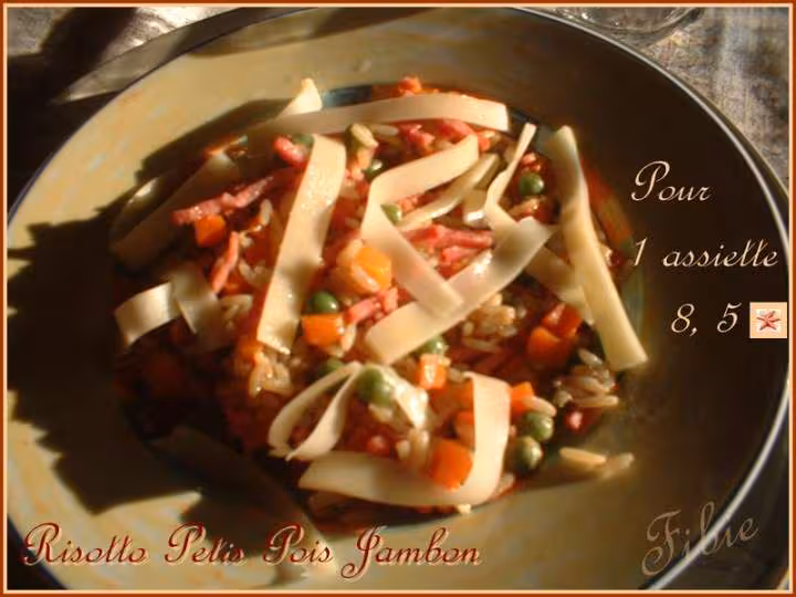 Risotto petitspois