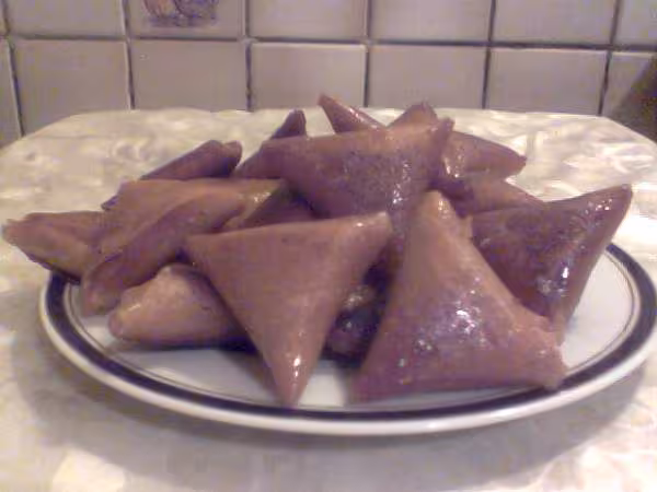 Briouates aux amandes et au miel
