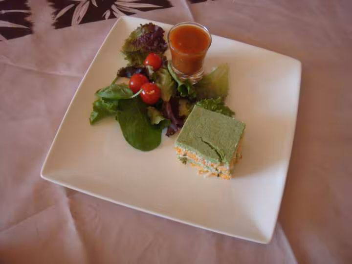Mille feuilles de legumes