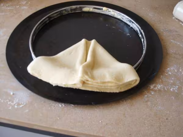 Foncage d un cercle a tarte