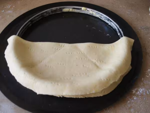 Foncage d un cercle a tarte
