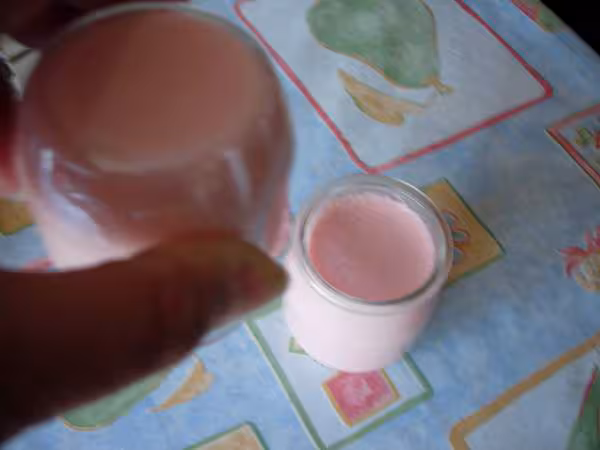 Yaourt candy up fraise test