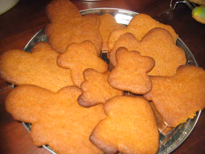 Biscuits suedois aux epices