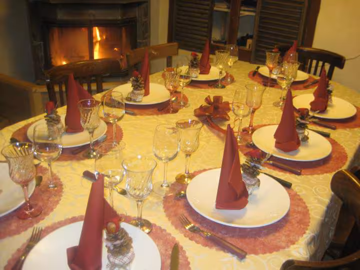 Deco table bapteme