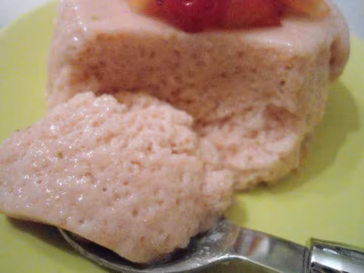 Bavarois fraise