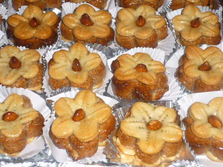Chamiettes aux amandes