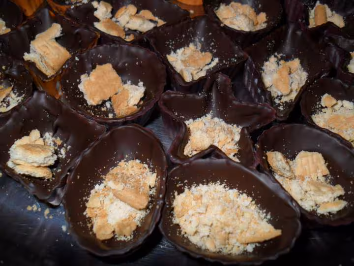 Chocolat noir et creme de citron