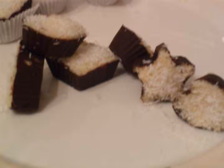 Chocolat noir et noix de coco