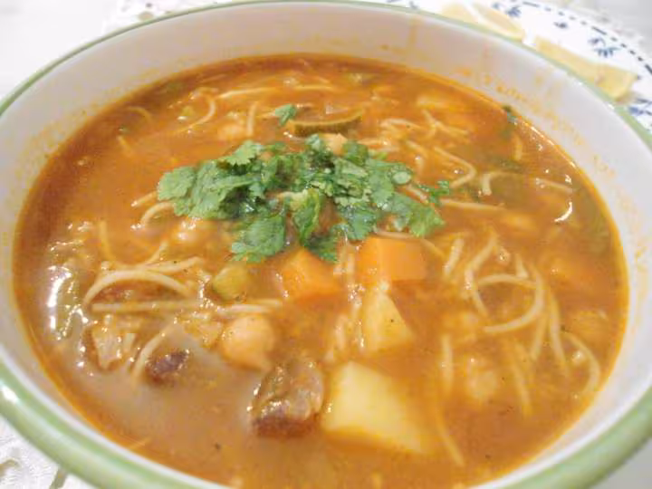 Chorba aux legumes soupe