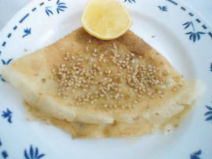 Cr pes au miel et citron