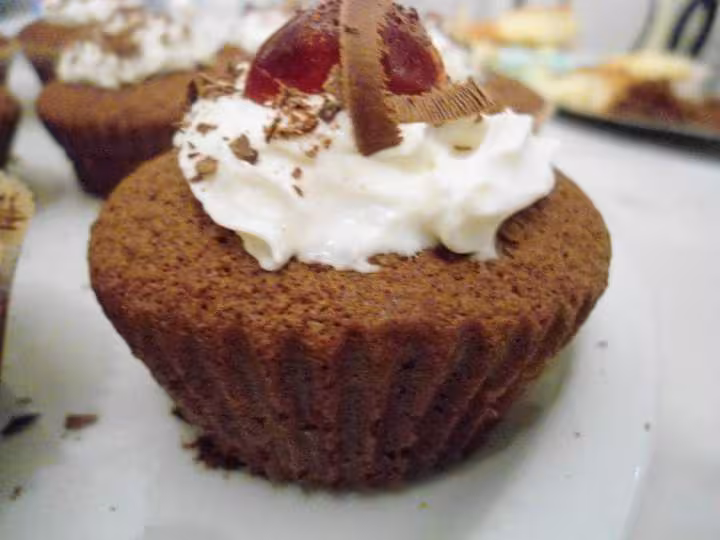 Cupcakes foret noire
