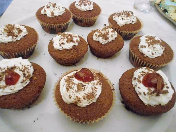 Cupcakes foret noire