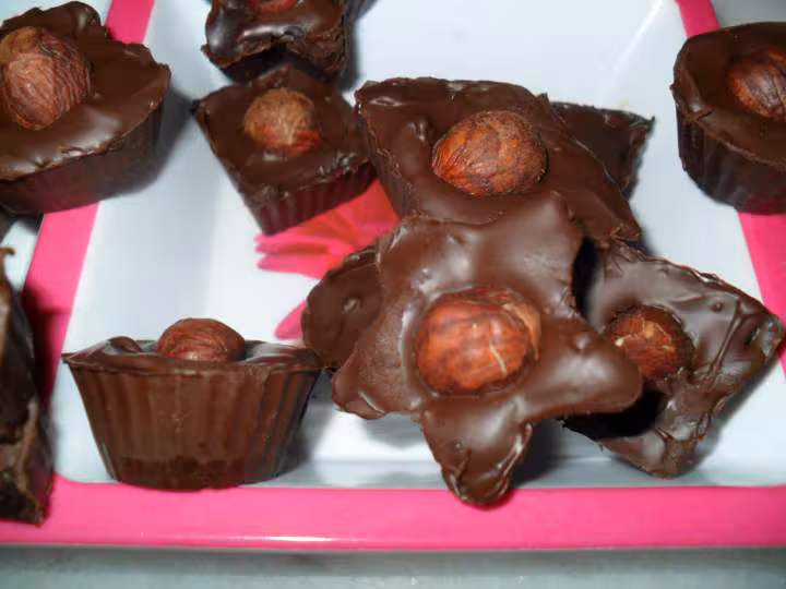 Petits chocolats maison les bases