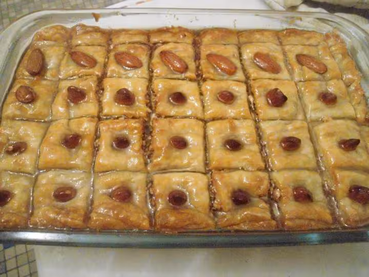 Petits feuilletes aux noix