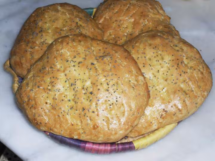 Petits pains au nigelle sanouj
