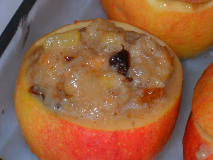 Pommes farcies aux fruits secs