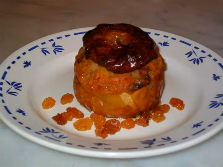 Pommes farcies aux fruits secs