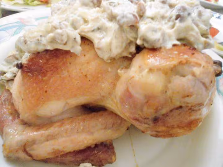 Poulet chasseur a l orientale