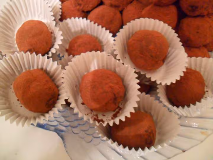 Truffes au praline