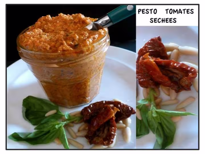 Pesto tomates sechees