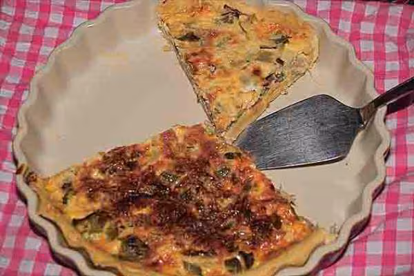 Tarte aux poireaux