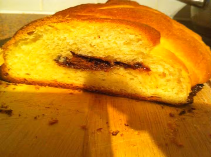 Brioche choco interieur