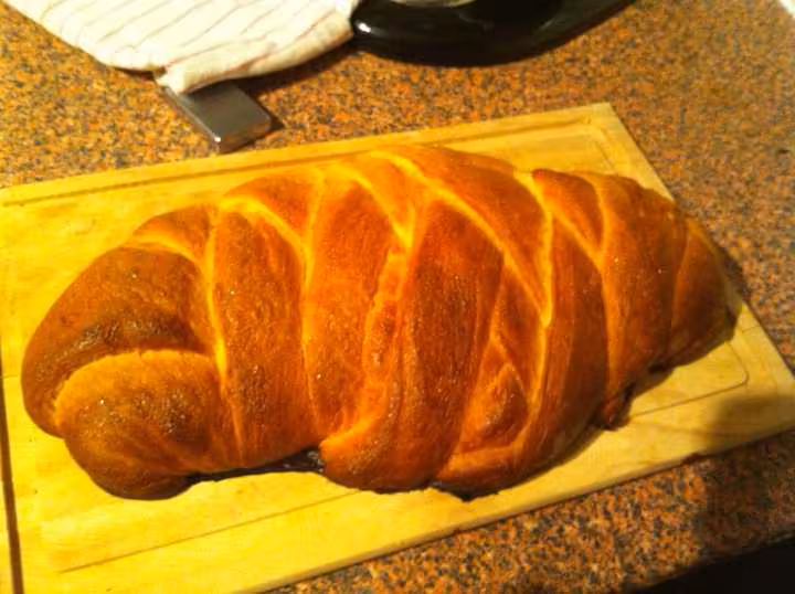 Brioche tresse chocolat
