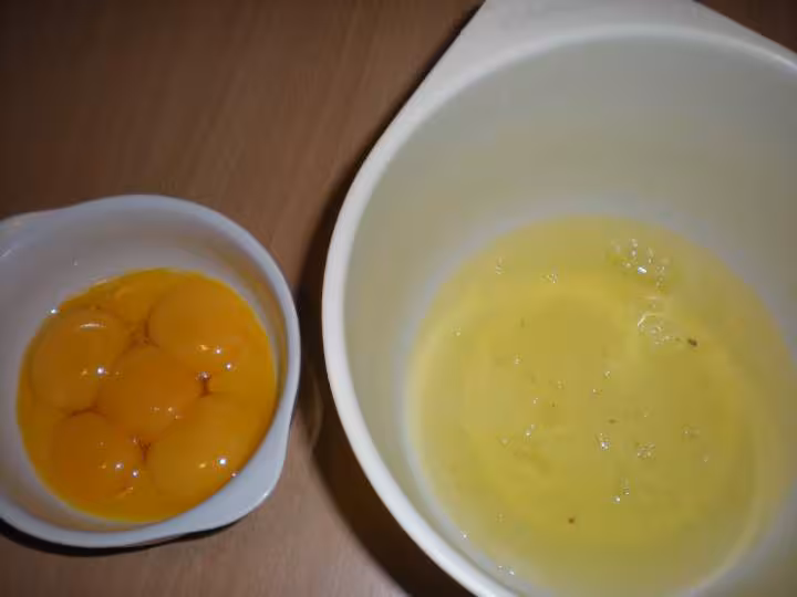 2 separer les blancs des jaunes