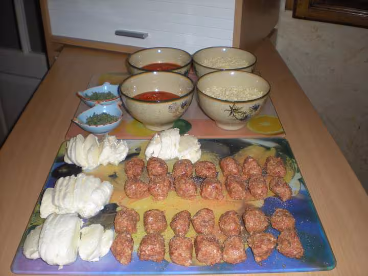 5 preparation et divisions des ingredients