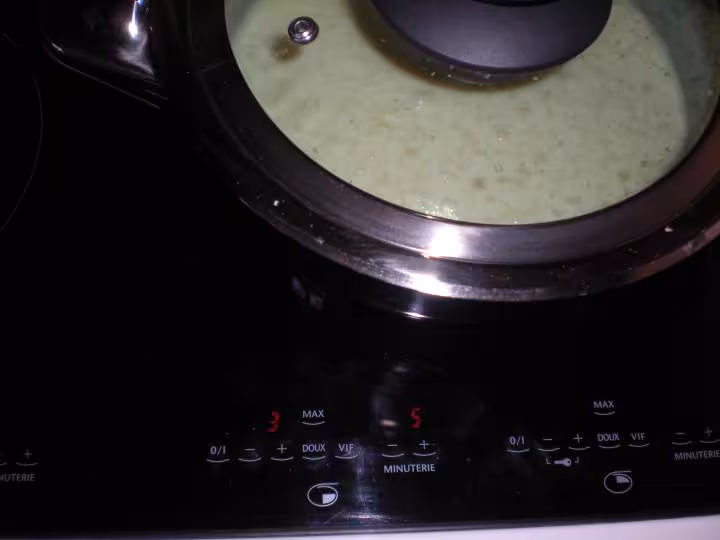 6 cuisson avec sucre de 5mn