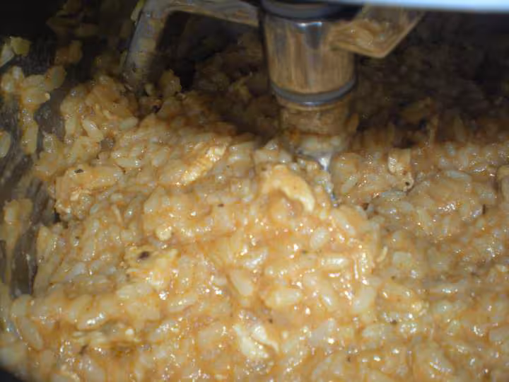 8 le riz est cuit quand le jus est totalement absorbe