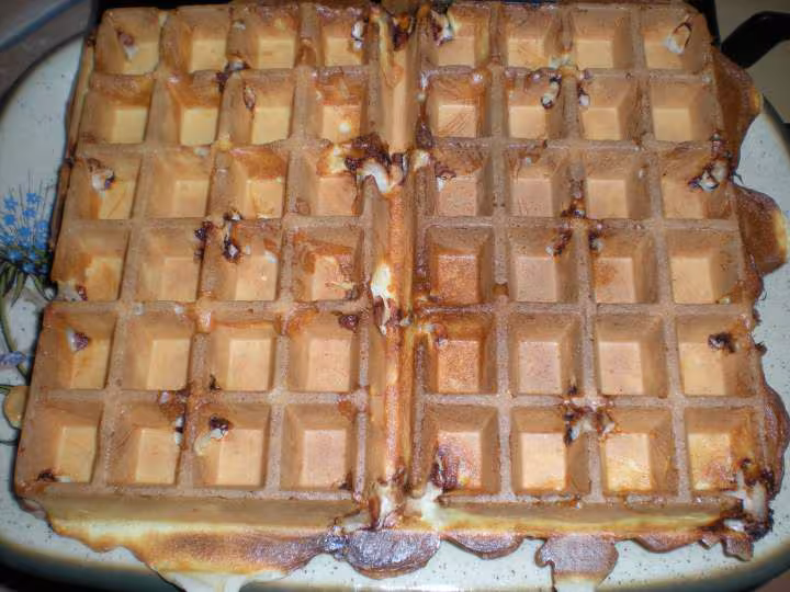 Gaufres a la cote de porc