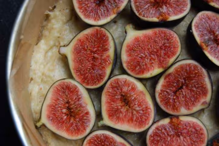 Gateau figue et praline