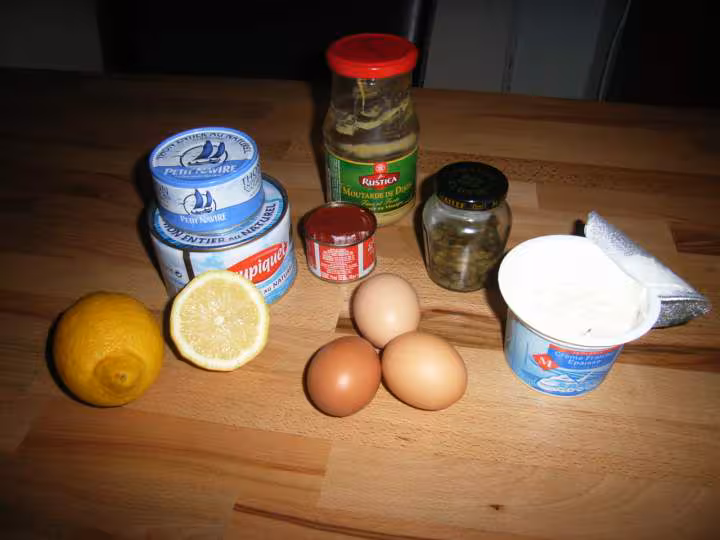 Pain au thon ingredients
