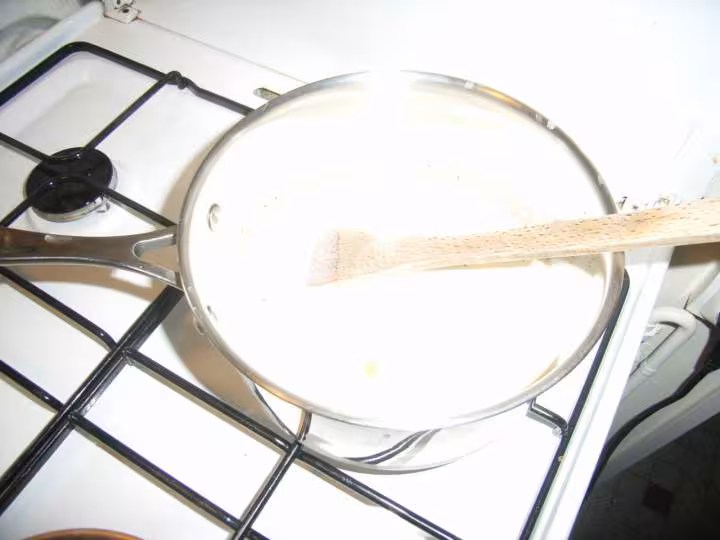 Panna cotta aux kiwis etape 3