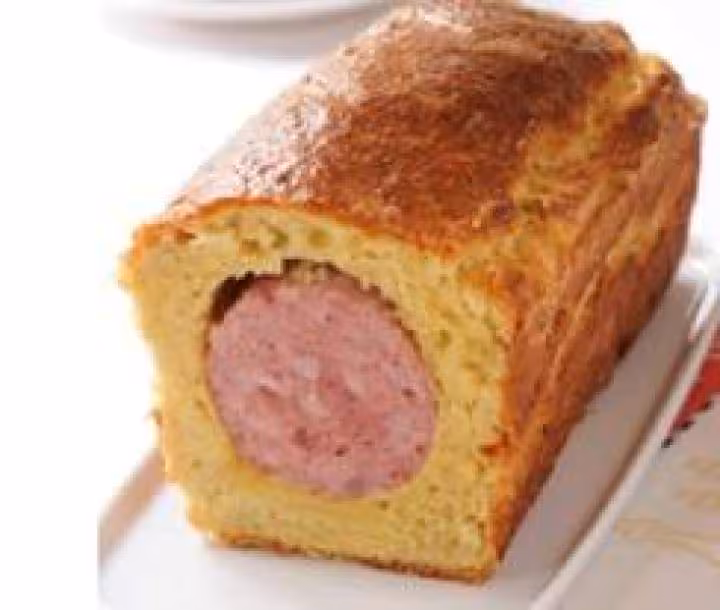 Saucisson en brioche