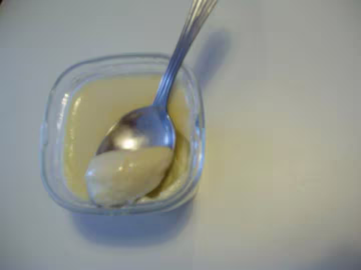 Yaourt puree d amande interieur