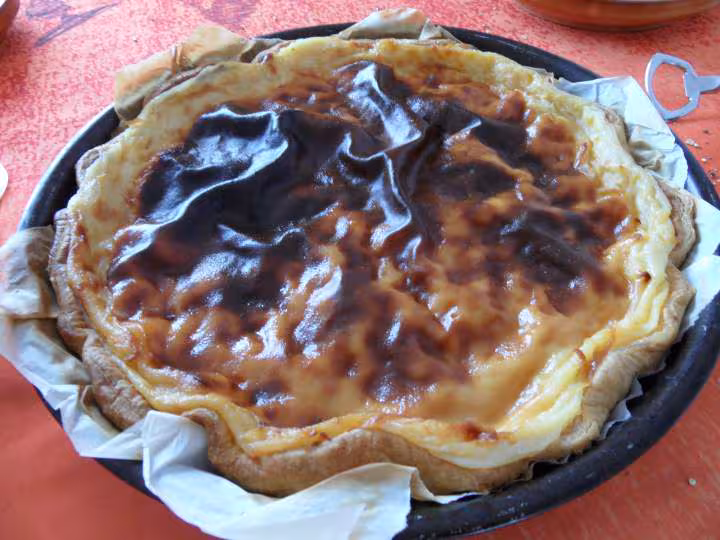 Flan patissier aux pruneaux