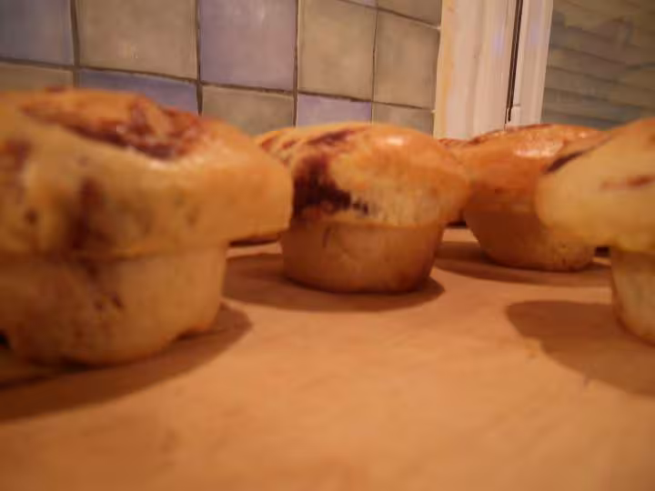 Mini brioche au chocolat